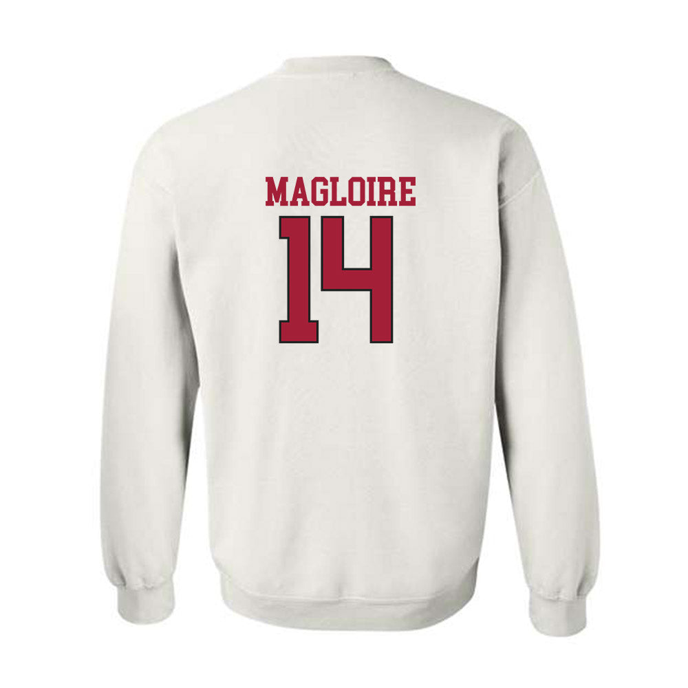 Arkansas - NCAA Football : Kyeaure Magloire - Replica Shersey Crewneck Sweatshirt-1