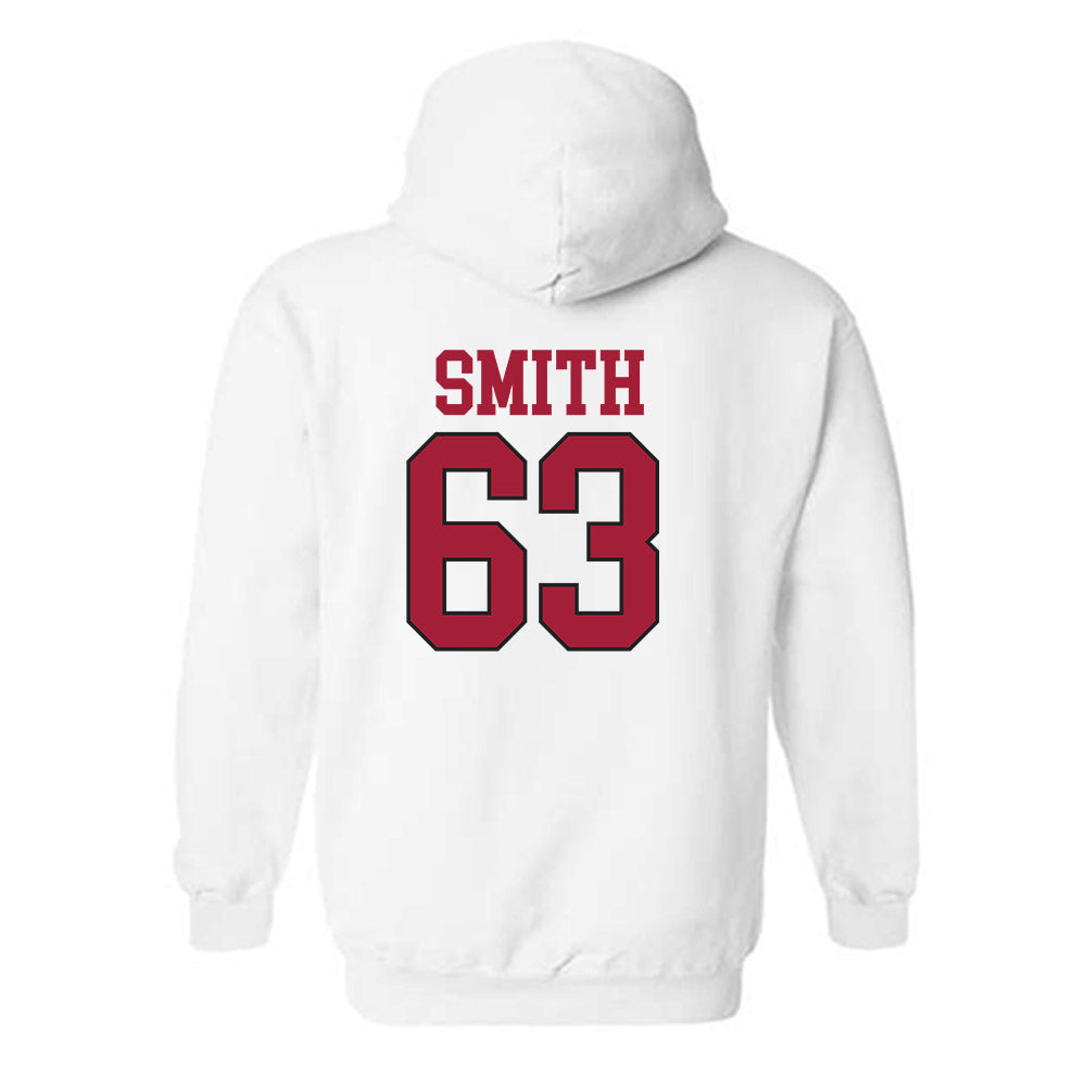 Arkansas - NCAA Football : Hugh Smith - Replica Shersey Hooded Sweatshirt-2