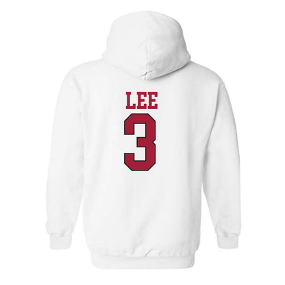 Arkansas - NCAA Football : Braydon Lee - Replica Shersey Hooded Sweatshirt-3