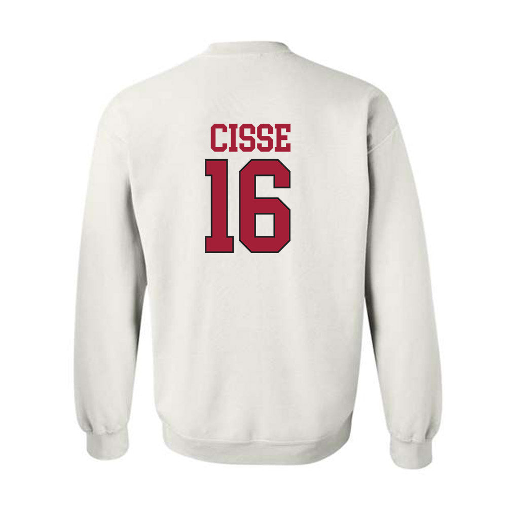 Arkansas - NCAA Football : Ismael Cisse - Replica Shersey Crewneck Sweatshirt-1