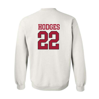 Arkansas - NCAA Football : Tj HODGES - Replica Shersey Crewneck Sweatshirt-1