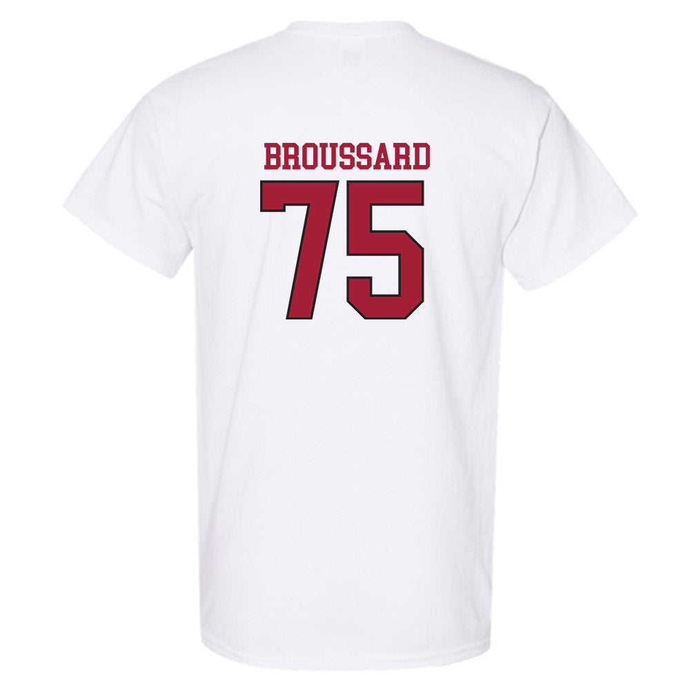 Arkansas - NCAA Football : Kavion Broussard - Replica Shersey T-Shirt-1