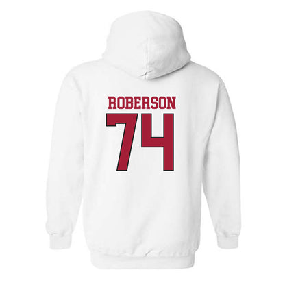 Arkansas - NCAA Football : Terence Roberson - Replica Shersey Hooded Sweatshirt-2