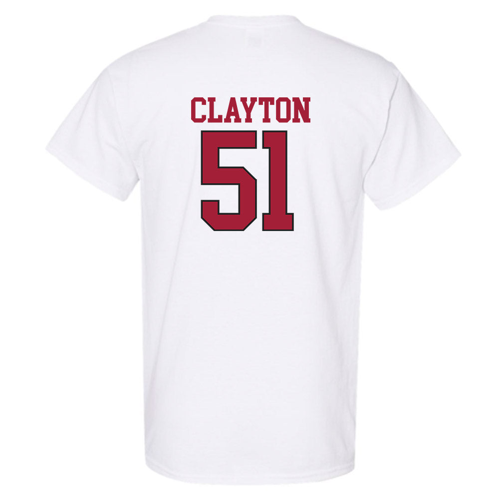 Arkansas - NCAA Football : Carey Clayton - Replica Shersey T-Shirt-1