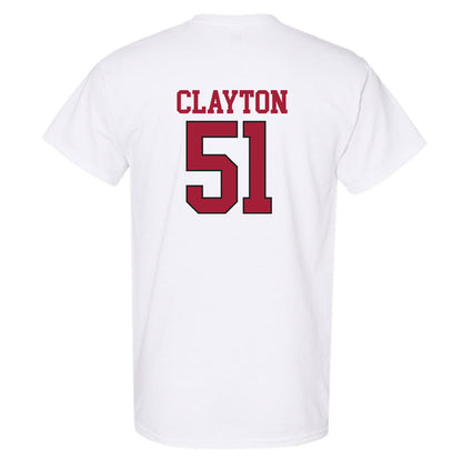 Arkansas - NCAA Football : Carey Clayton - Replica Shersey T-Shirt-1
