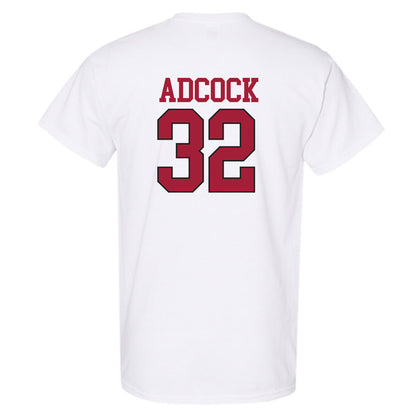 Arkansas - NCAA Football : Matthew Adcock - Replica Shersey T-Shirt-1