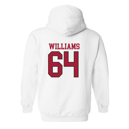 Arkansas - NCAA Football : Bryant Williams - Replica Shersey Hooded Sweatshirt-3