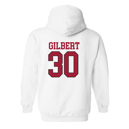 Arkansas - NCAA Football : Max Gilbert - Replica Shersey Hooded Sweatshirt-3