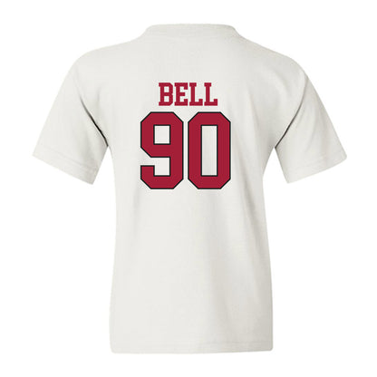 Arkansas - NCAA Football : Caleb Bell - Replica Shersey Youth T-Shirt-1