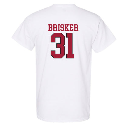 Arkansas - NCAA Football : Blake Brisker - Replica Shersey T-Shirt-1