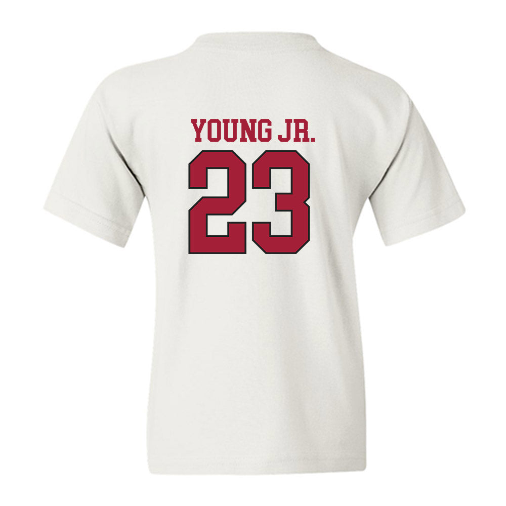 Arkansas - NCAA Football : Kevin Young Jr. - Replica Shersey Youth T-Shirt-1