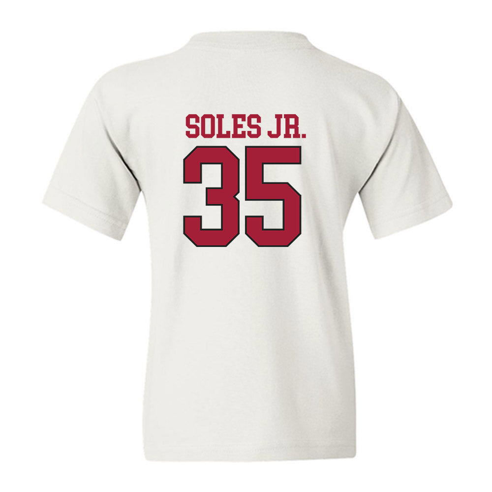 Arkansas - NCAA Football : Steven Soles Jr. - Replica Shersey Youth T-Shirt-1
