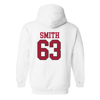 Arkansas - NCAA Football : Hugh Smith - Replica Shersey Hooded Sweatshirt-3