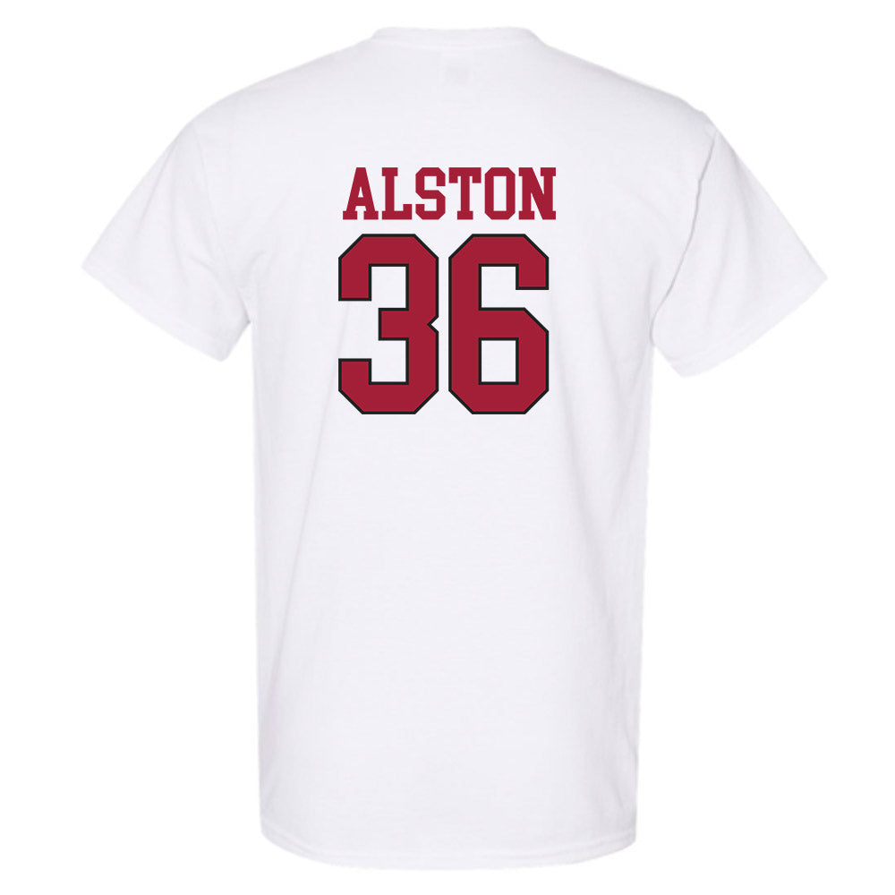 Arkansas - NCAA Football : Brian Alston - Replica Shersey T-Shirt-1