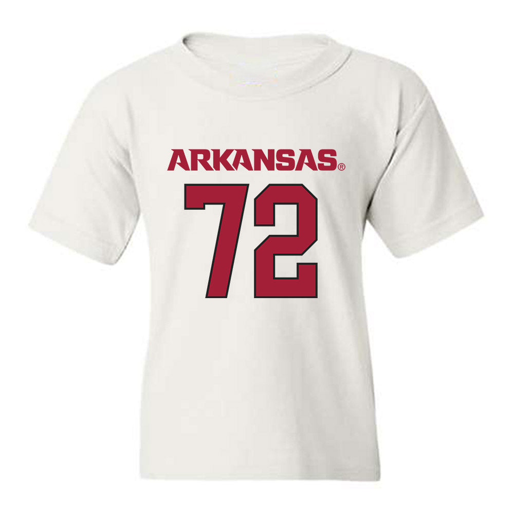Arkansas - NCAA Football : Tucker Young - Replica Shersey Youth T-Shirt-0