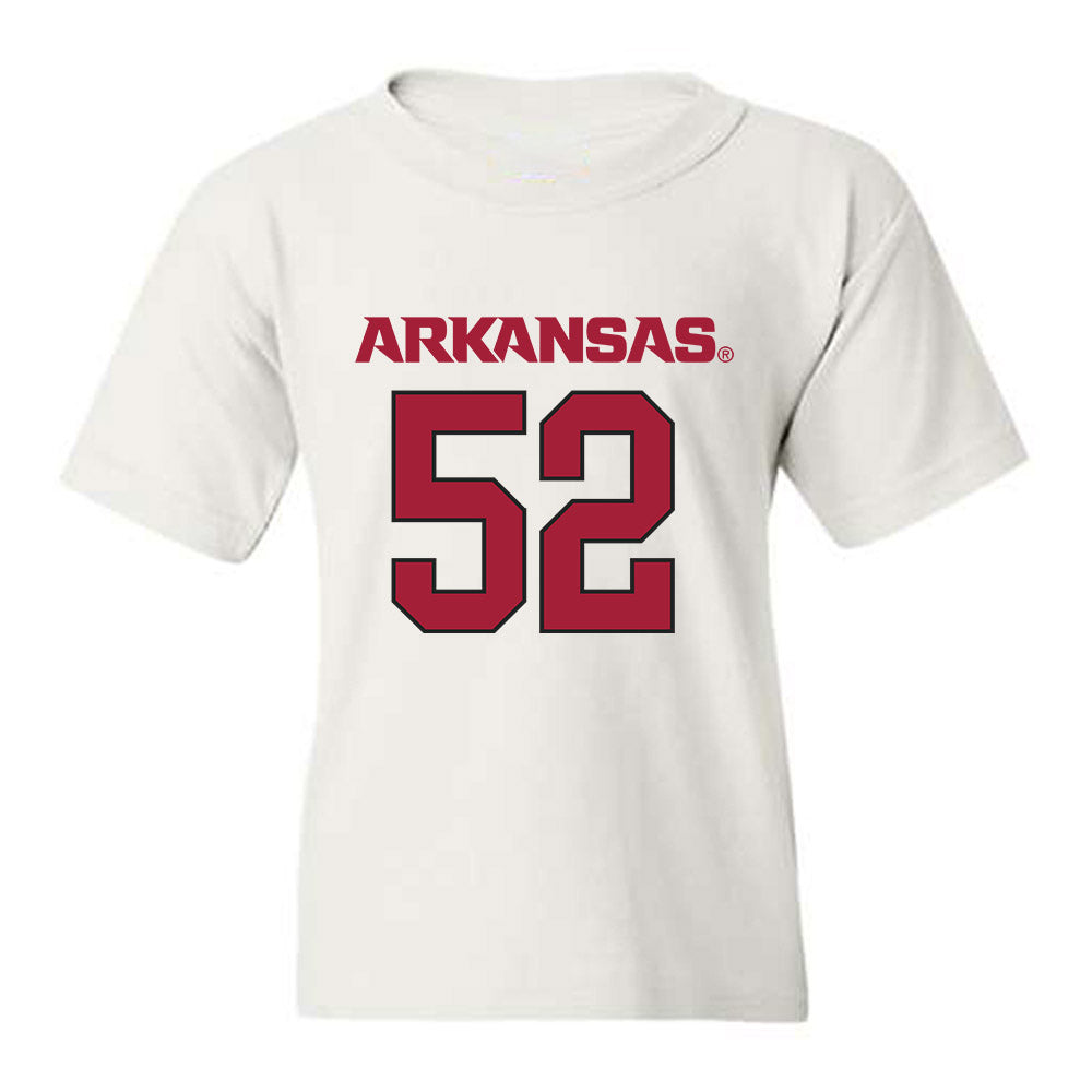 Arkansas - NCAA Football : Caden Kitler - Replica Shersey Youth T-Shirt-0