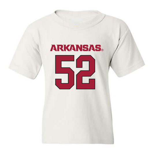 Arkansas - NCAA Football : Caden Kitler - Replica Shersey Youth T-Shirt-0