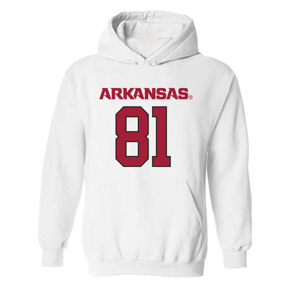 Arkansas - NCAA Football : Dai'Shaun Thomas - Replica Shersey Hooded Sweatshirt-1