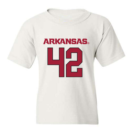 Arkansas - NCAA Football : Wyatt Simmons - Replica Shersey Youth T-Shirt-0