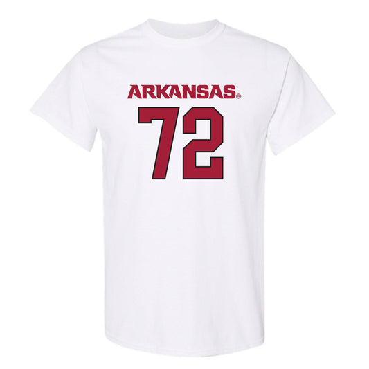 Arkansas - NCAA Football : Tucker Young - Replica Shersey T-Shirt-0