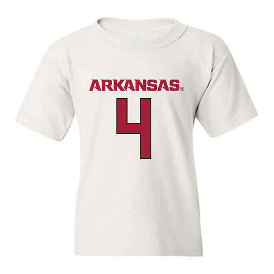 Arkansas - NCAA Football : Lakhi Roland - Replica Shersey Youth T-Shirt-0