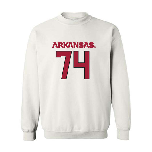 Arkansas - NCAA Football : Terence Roberson - Replica Shersey Crewneck Sweatshirt-0