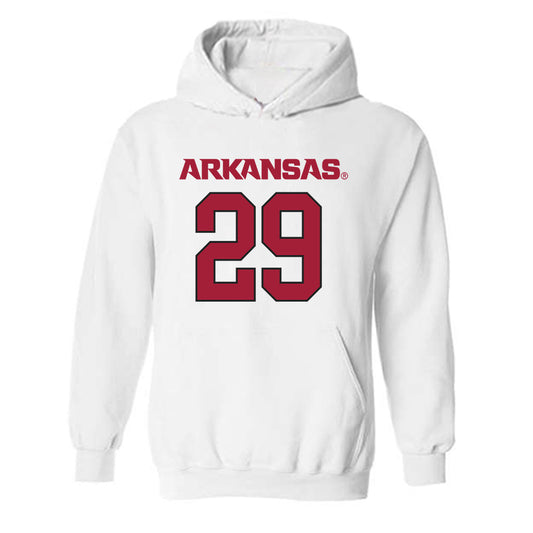 Arkansas - NCAA Football : Brandon Ford - Replica Shersey Hooded Sweatshirt-0