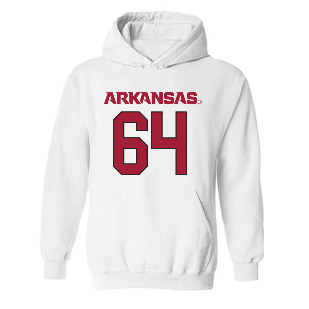 Arkansas - NCAA Football : Bryant Williams - Replica Shersey Hooded Sweatshirt-1
