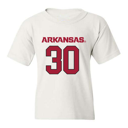 Arkansas - NCAA Football : J’Lynn Allen - Replica Shersey Youth T-Shirt-0