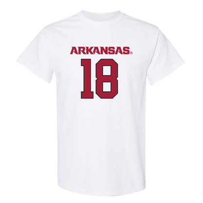 Arkansas - NCAA Football : Jude Hall - Replica Shersey T-Shirt-0