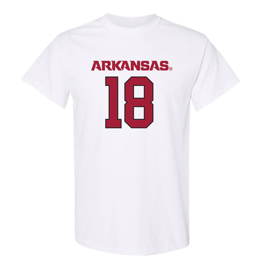 Arkansas - NCAA Football : Jude Hall - Replica Shersey T-Shirt-0