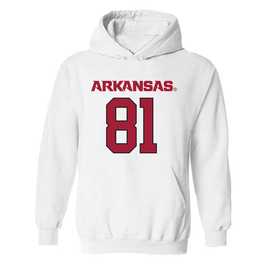 Arkansas - NCAA Football : Dai'Shaun Thomas - Replica Shersey Hooded Sweatshirt-0