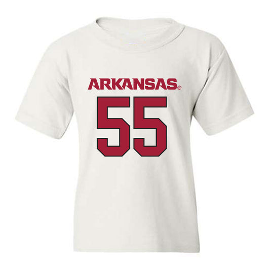 Arkansas - NCAA Football : Antonio Sandel-Bascomb - Replica Shersey Youth T-Shirt-0