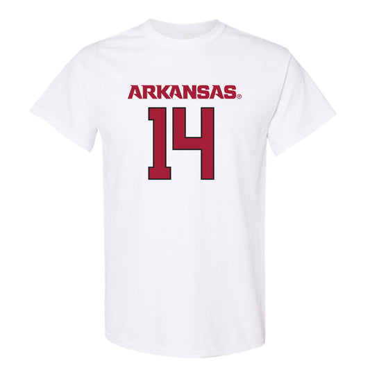 Arkansas - NCAA Football : Kyeaure Magloire - Replica Shersey T-Shirt-0