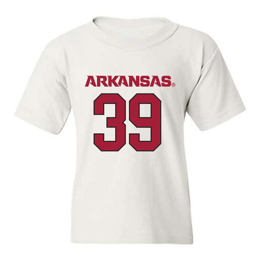 Arkansas - NCAA Football : Braeden McAlister - Replica Shersey Youth T-Shirt-0