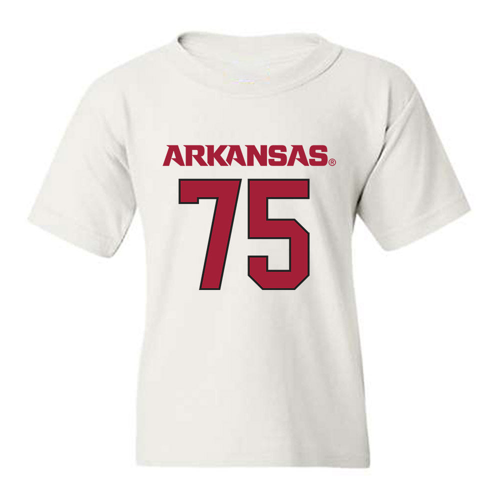 Arkansas - NCAA Football : Kavion Broussard - Replica Shersey Youth T-Shirt-0