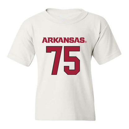 Arkansas - NCAA Football : Kavion Broussard - Replica Shersey Youth T-Shirt-0
