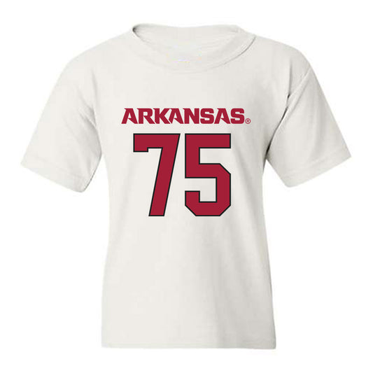 Arkansas - NCAA Football : Kavion Broussard - Replica Shersey Youth T-Shirt-0