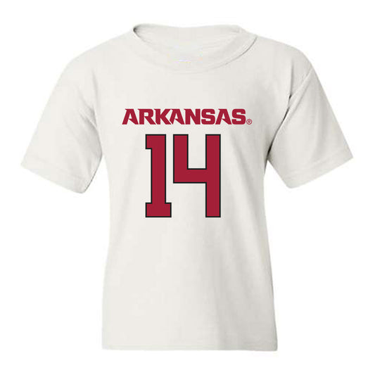 Arkansas - NCAA Football : Kyeaure Magloire - Replica Shersey Youth T-Shirt-0
