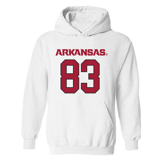 Arkansas - NCAA Football : Jaden Platt - Replica Shersey Hooded Sweatshirt-0