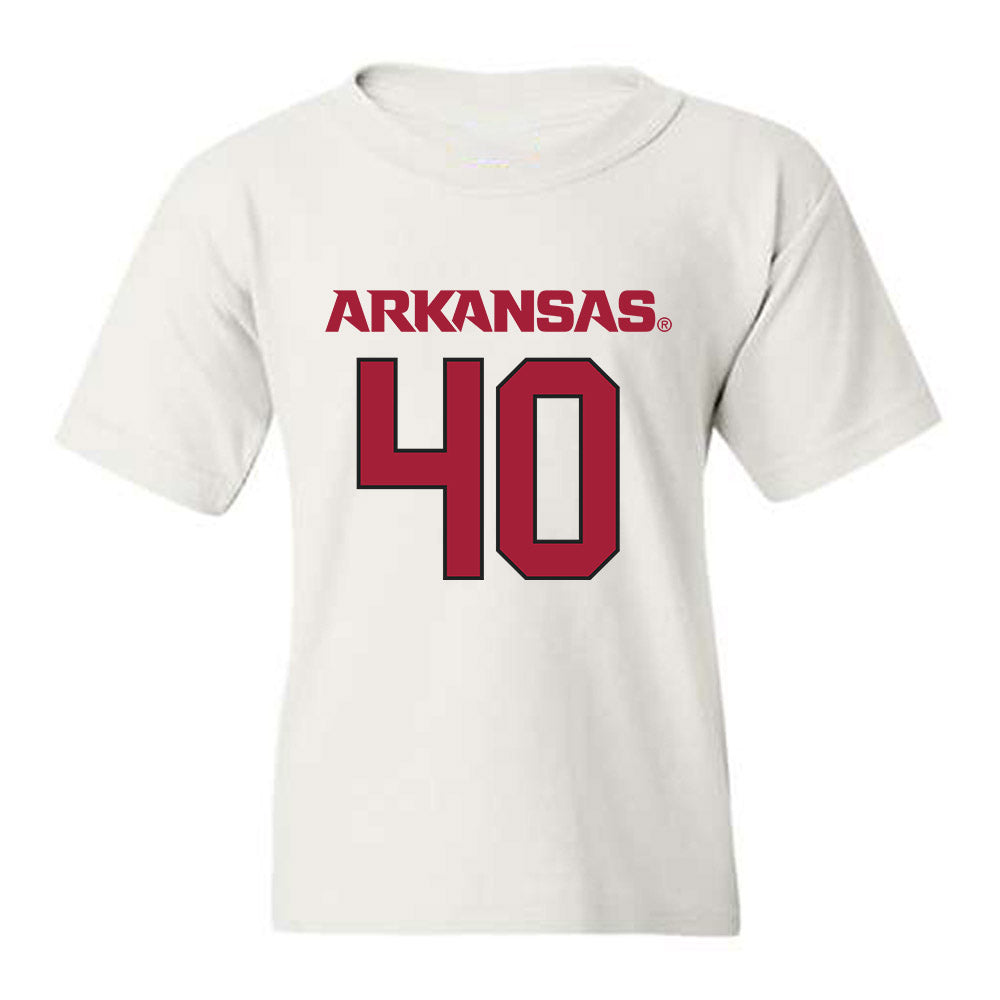 Arkansas - NCAA Football : Colton Yarbrough - Replica Shersey Youth T-Shirt-0