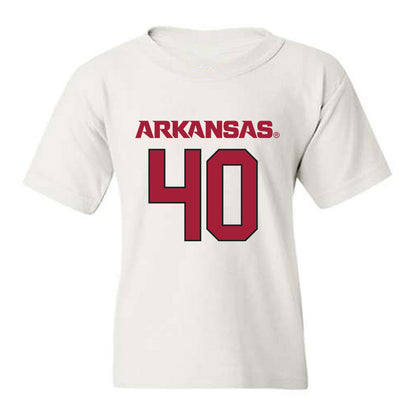 Arkansas - NCAA Football : Colton Yarbrough - Replica Shersey Youth T-Shirt-0