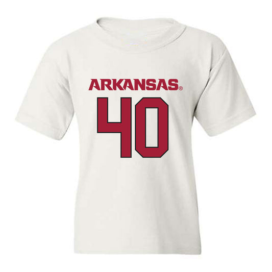 Arkansas - NCAA Football : Colton Yarbrough - Replica Shersey Youth T-Shirt-0