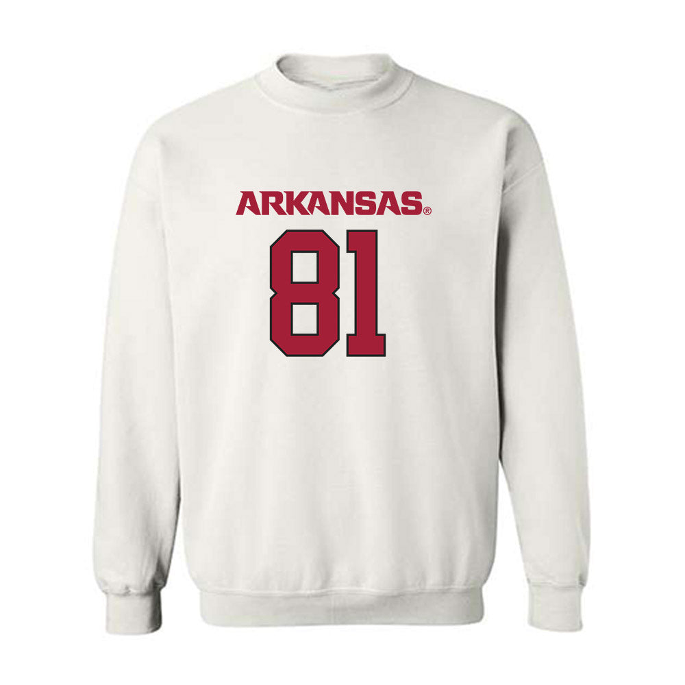 Arkansas - NCAA Football : Dai'Shaun Thomas - Replica Shersey Crewneck Sweatshirt-0