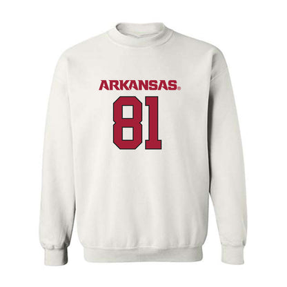 Arkansas - NCAA Football : Dai'Shaun Thomas - Replica Shersey Crewneck Sweatshirt-0