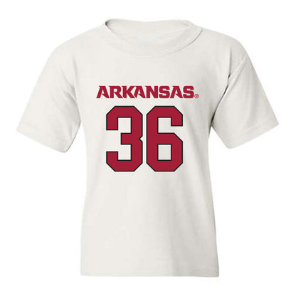 Arkansas - NCAA Football : Gavin Rush - Replica Shersey Youth T-Shirt-0