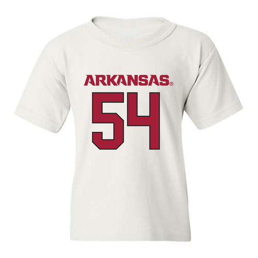 Arkansas - NCAA Football : Adam Hawkes - Replica Shersey Youth T-Shirt-0
