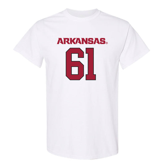 Arkansas - NCAA Football : Kaden Bramlage - Replica Shersey T-Shirt-0
