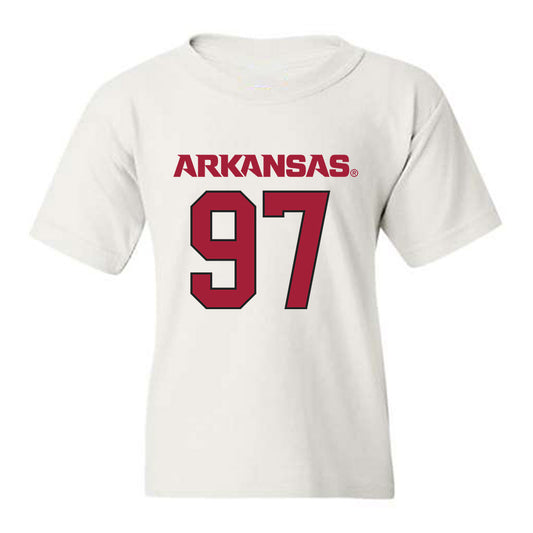 Arkansas - NCAA Football : Quincy Rhodes Jr. - Replica Shersey Youth T-Shirt-0