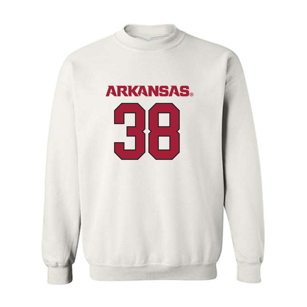 Arkansas - NCAA Football : Bradley Ume-Ezeoke - Replica Shersey Crewneck Sweatshirt-0